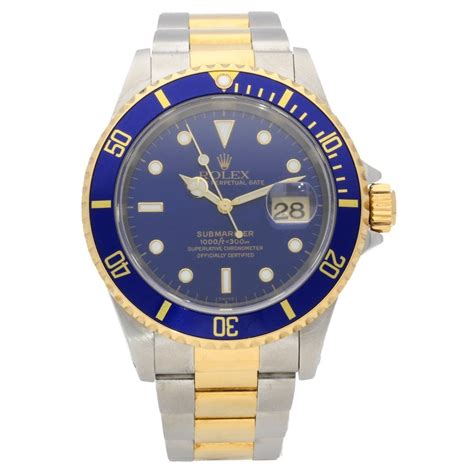 rolex submariner 16613 automatic gents watch|rolex 16613 price guide.